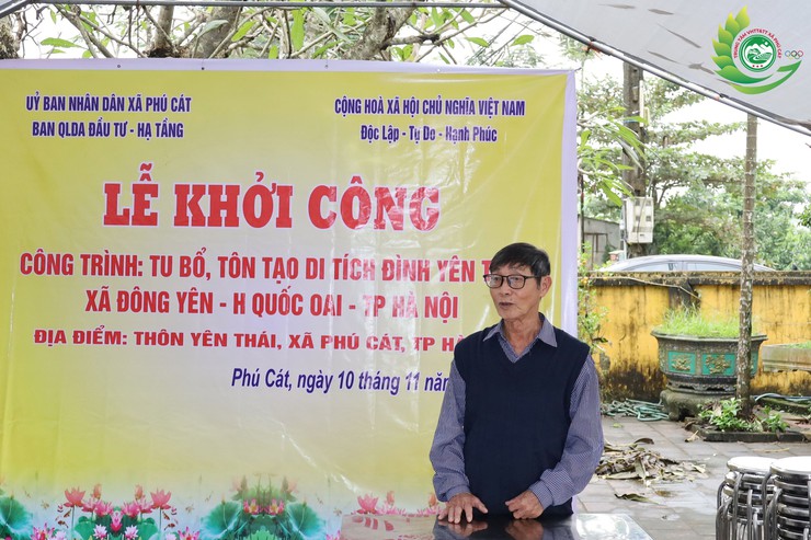 Phú Cát khởi công dự án tu bổ, tôn tạo di tích đình Yên Thái- Ảnh 7.