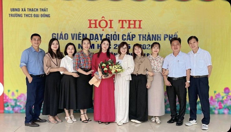 Trường THCS Thạch Thất: Dấu ấn tiên phong với tiết dạy tiếng Anh 4.0 - kết nối toàn cầu tại Hội thi Giáo viên dạy giỏi cấp Thành phố năm học 2025 - 2026- Ảnh 4.