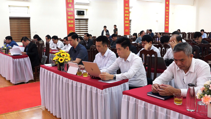 BAN THƯỜNG VỤ ĐẢNG ỦY XÃ DÂN HÒA TỔ CHỨC HỘI NGHỊ TRIỂN KHAI LẤY Ý KIẾN NHÂN DÂN VÀO DỰ THẢO VĂN KIỆN TRÌNH ĐẠI HỘI XIV CỦA ĐẢNG- Ảnh 3.