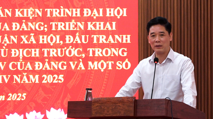 BAN THƯỜNG VỤ ĐẢNG ỦY XÃ DÂN HÒA TỔ CHỨC HỘI NGHỊ TRIỂN KHAI LẤY Ý KIẾN NHÂN DÂN VÀO DỰ THẢO VĂN KIỆN TRÌNH ĐẠI HỘI XIV CỦA ĐẢNG- Ảnh 5.