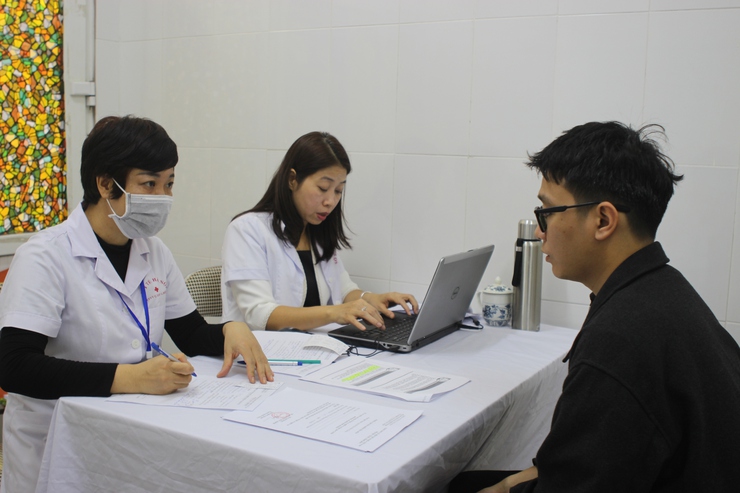 Phường Long Biên tổ chức khám sơ tuyển nghĩa vụ quân sự năm 2026- Ảnh 6.