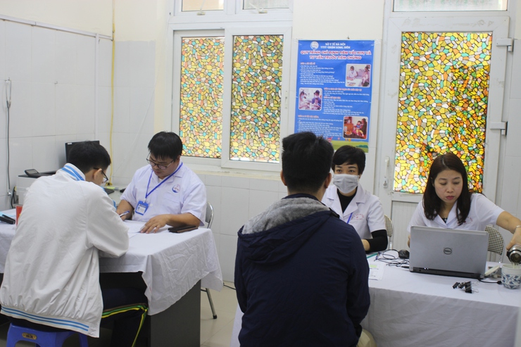 Phường Long Biên tổ chức khám sơ tuyển nghĩa vụ quân sự năm 2026- Ảnh 5.