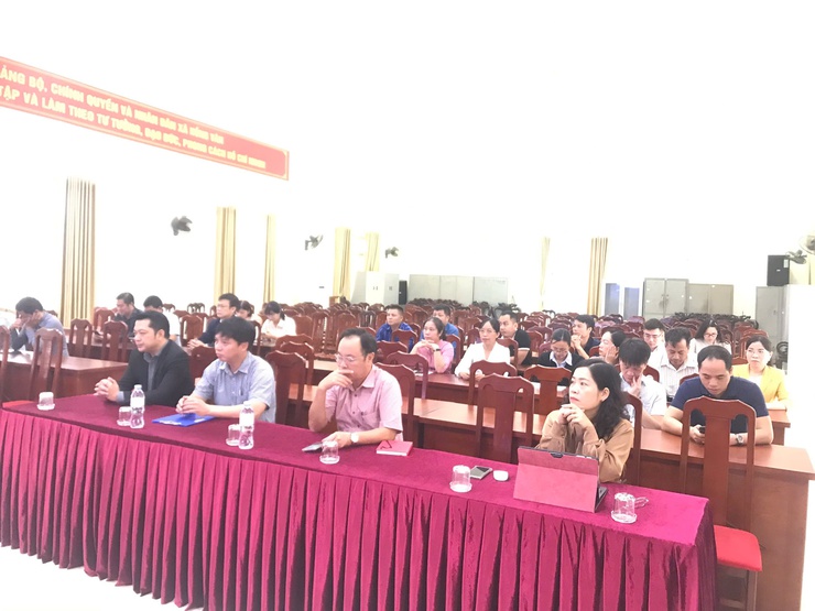 UBND xã Hồng Vân tổ chức tập huấn kiến thức về Hệ thống quản lý chất lượng TCVN ISO 9001:2015- Ảnh 2.