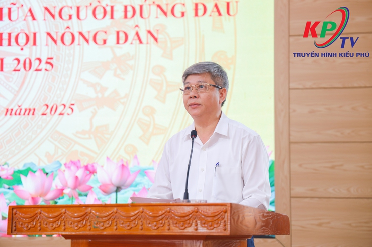 Xã Kiều Phú tổ chức hội nghị đối thoại giữa người đứng đầu cấp ủy, chính quyền với cán bộ, hội viên nông dân năm 2025- Ảnh 2.