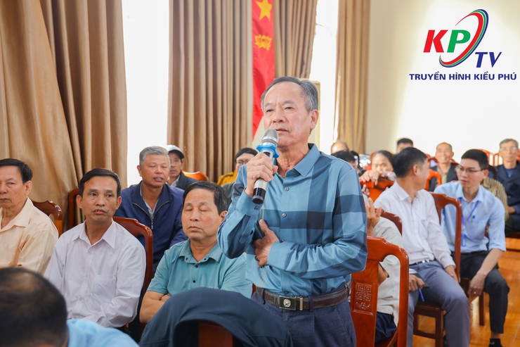 Xã Kiều Phú tổ chức hội nghị đối thoại giữa người đứng đầu cấp ủy, chính quyền với cán bộ, hội viên nông dân năm 2025- Ảnh 10.