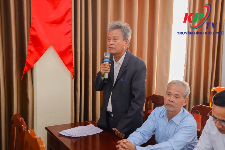 Xã Kiều Phú tổ chức hội nghị đối thoại giữa người đứng đầu cấp ủy, chính quyền với cán bộ, hội viên nông dân năm 2025- Ảnh 7.