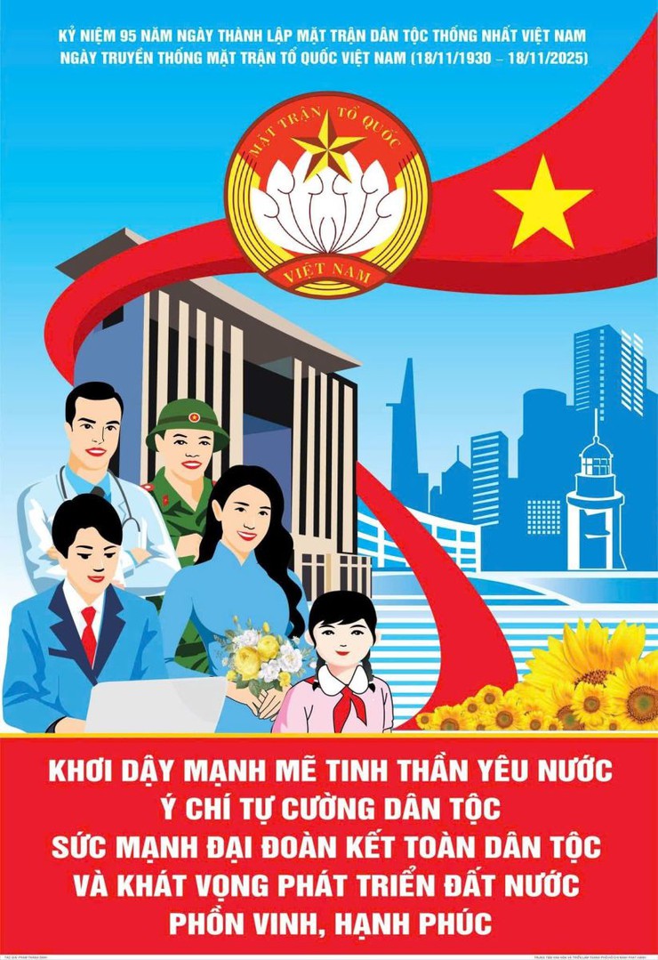 BÀI TUYÊN TRUYỀN KỶ NIỆM 95 NĂM NGÀY TRUYỀN THỐNG MẶT TRẬN TỔ QUỐC VIỆT NAM VÀ NGÀY HỘI ĐẠI ĐOÀN KẾT TOÀN DÂN TỘC (18/11/1930-18/11/2025)- Ảnh 2.
