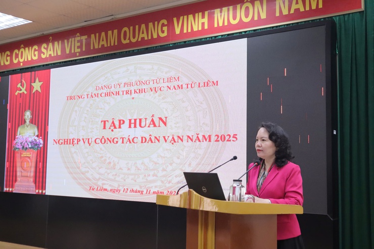 Tập huấn Nghiệp vụ công tác Dân vận năm 2025

- Ảnh 2.