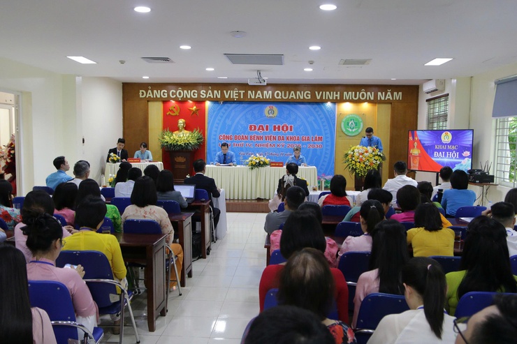 Công đoàn Bệnh viện đa khoa Gia Lâm: Phát huy tinh thần đoàn kết, đổi mới vì người lao động- Ảnh 1.