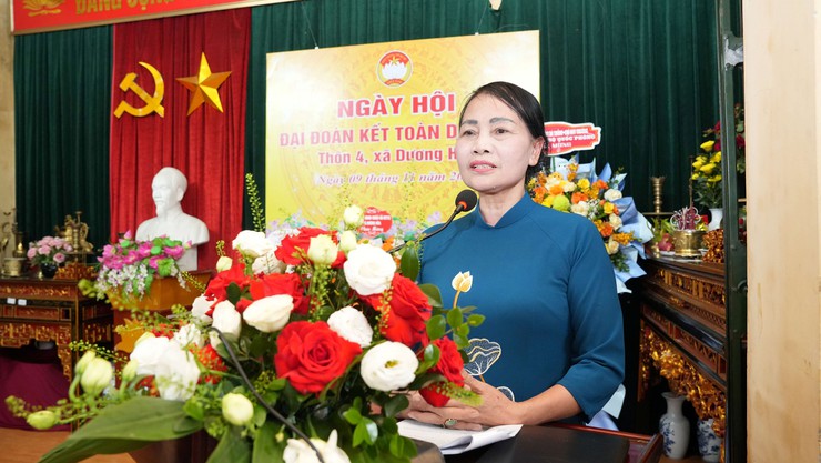 Thôn Yên Sở 4 tổ chức Ngày hội Đại đoàn kết toàn dân tộc năm 2025 
- Ảnh 12.