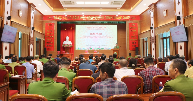 Công an xã Quốc Oai: Lắng nghe ý kiến Nhân dân để xây dựng Công an xã “gương mẫu, trách nhiệm, vì Nhân dân phục vụ- Ảnh 2.