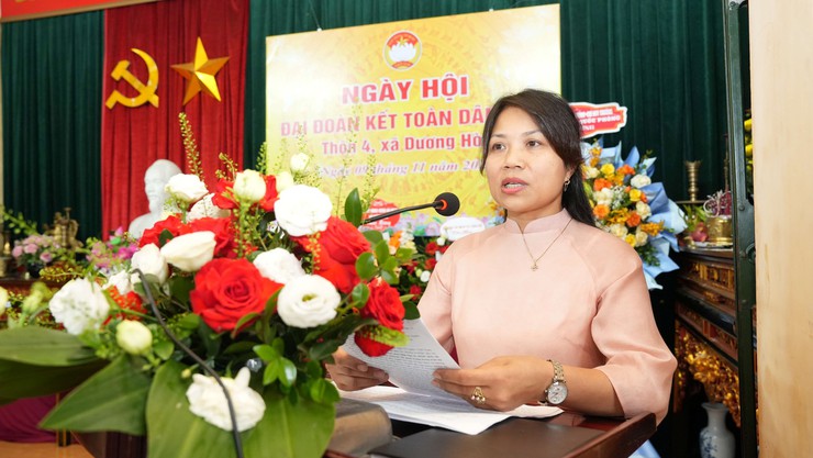 Thôn Yên Sở 4 tổ chức Ngày hội Đại đoàn kết toàn dân tộc năm 2025 
- Ảnh 7.