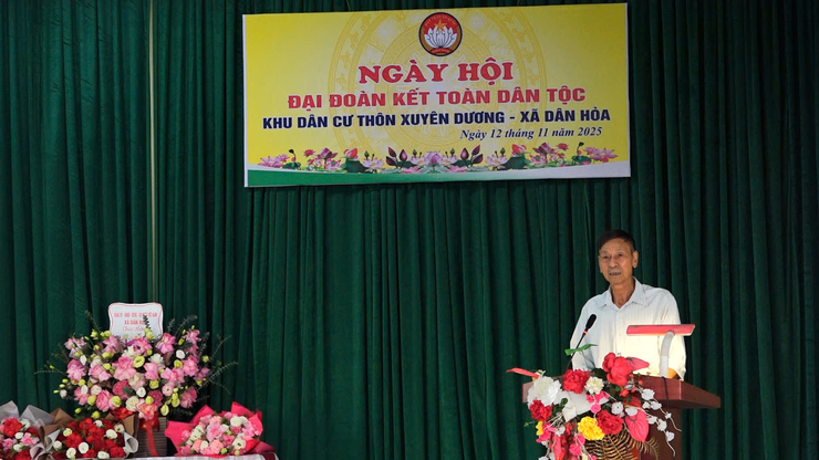 THÔN XUYÊN DƯƠNG TƯNG BỪNG TỔ CHỨC NGÀY HỘI ĐẠI ĐOÀN KẾT TOÀN DÂN TỘC NĂM 2025- Ảnh 2.