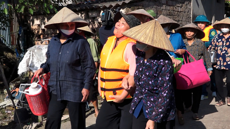 XÃ DÂN HÒA TỔ CHỨC DIỄN TẬP XỬ LÝ MỘT SỐ TÌNH HUỐNG, NÂNG CAO TÍNH CHỦ ĐỘNG TRONG CÔNG TÁC PHÒNG, CHỐNG THIÊN TAI CẤP XÃ- Ảnh 9.