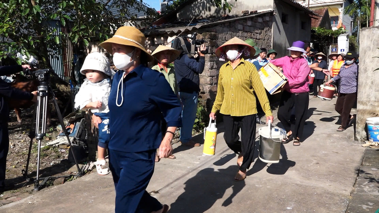 XÃ DÂN HÒA TỔ CHỨC DIỄN TẬP XỬ LÝ MỘT SỐ TÌNH HUỐNG, NÂNG CAO TÍNH CHỦ ĐỘNG TRONG CÔNG TÁC PHÒNG, CHỐNG THIÊN TAI CẤP XÃ- Ảnh 10.