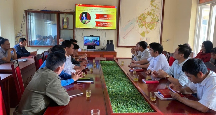 Xã Đoài Phương học tập, nghiên cứu, triển khai thực hiện Nghị quyết Đại hội Đảng bộ thành phố lần thứ XVIII- Ảnh 2.