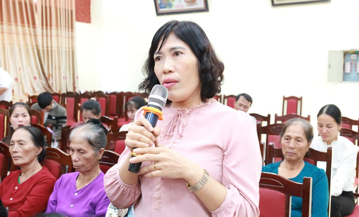 Công an xã Minh Châu tổ chức hội nghị lắng nghe ý kiến Nhân dân, đánh giá tình hình an ninh trật tự năm 2025- Ảnh 5.