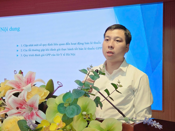 Phường Xuân Phương tổ chức Hội nghị tập huấn các văn bản quản lý nhà nước  lĩnh vực y tế cho các cơ sở y, dược ngoài công lập - Ảnh 3.