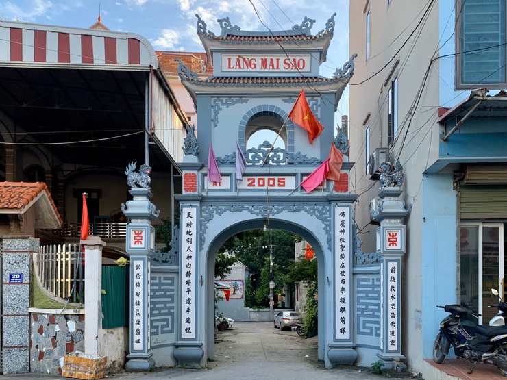 Làng văn hoá Thôn Mai Sao- Ảnh 1.