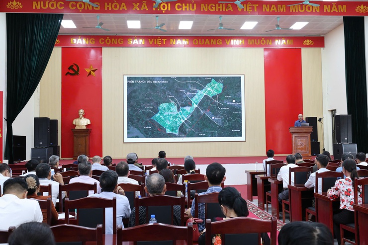 Tiến Thắng tổ chức hội nghị lấy ý kiến đối với Đồ án quy hoạch phân khu đô thị phía tây Vành đai 4 – Phân đoạn 1 (Bắc Sông hồng)- Ảnh 1.