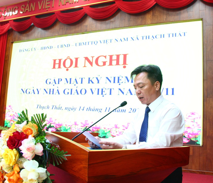 THẠCH THẤT: GẶP MẶT KỶ NIỆM NGÀY NHÀ GIÁO VIỆT NAM 20/11/2025- Ảnh 12.