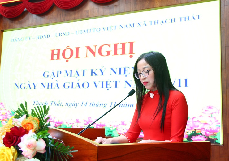 THẠCH THẤT: GẶP MẶT KỶ NIỆM NGÀY NHÀ GIÁO VIỆT NAM 20/11/2025- Ảnh 13.