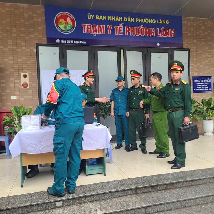 PHƯỜNG LÁNG TỔ CHỨC KHÁM SƠ TUYỂN SỨC KHỎE NGHĨA VỤ QUÂN SỰ NĂM 2026- Ảnh 5.