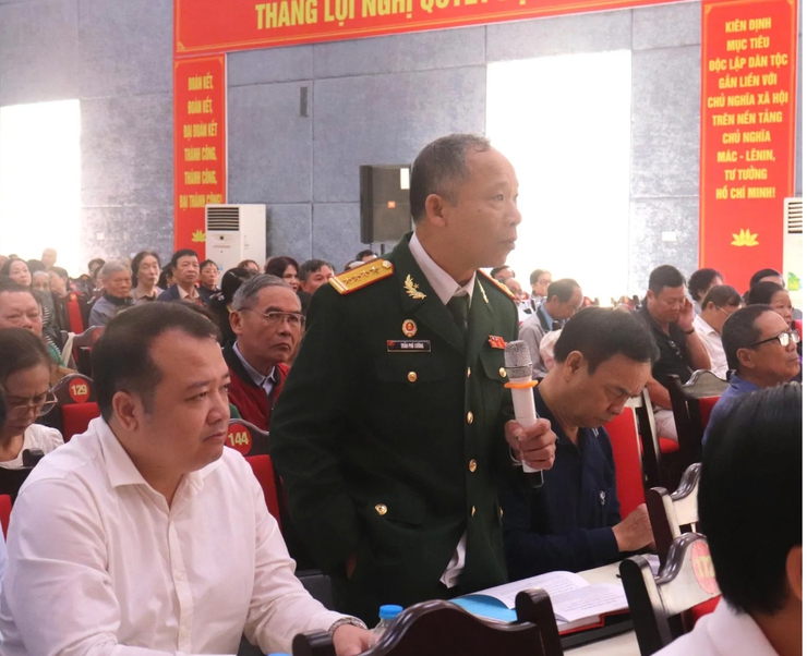 ĐIỂM MỚI ĐỐI THOẠI TẠI PHƯỜNG VĨNH HƯNG "LẮNG NGHE DÂN ĐỂ HÀNH ĐỘNG"- Ảnh 3.