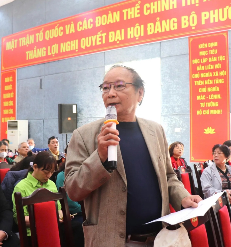 ĐIỂM MỚI ĐỐI THOẠI TẠI PHƯỜNG VĨNH HƯNG "LẮNG NGHE DÂN ĐỂ HÀNH ĐỘNG"- Ảnh 2.