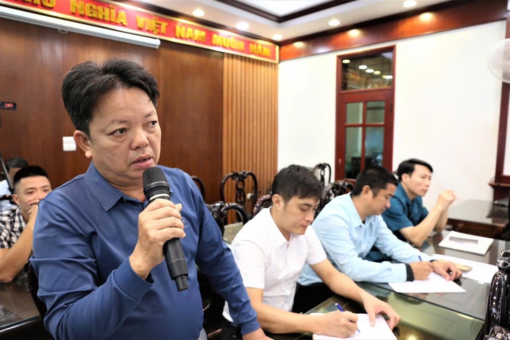 CHỦ TỊCH UBND XÃ SÓC SƠN PHẠM QUANG NGỌC KHẢO SÁT NẮM BẮT TÌNH HÌNH CỦA LÃNH ĐẠO XÃ ĐỐI VỚI 17 THÔN, KHU, TỔ DÂN PHỐ- Ảnh 7.