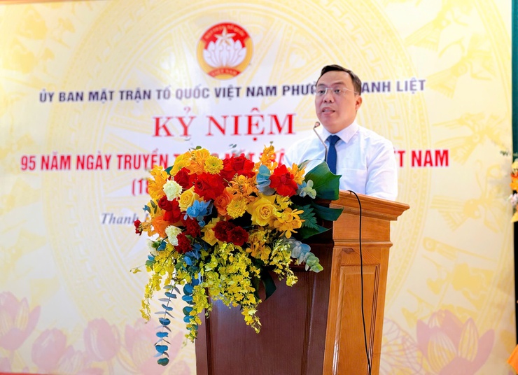 Uỷ ban MTTQ Việt Nam phường Thanh Liệt: Kỷ niệm 95 năm Ngày truyền thống Mặt trận Tổ quốc Việt Nam- Ảnh 6.