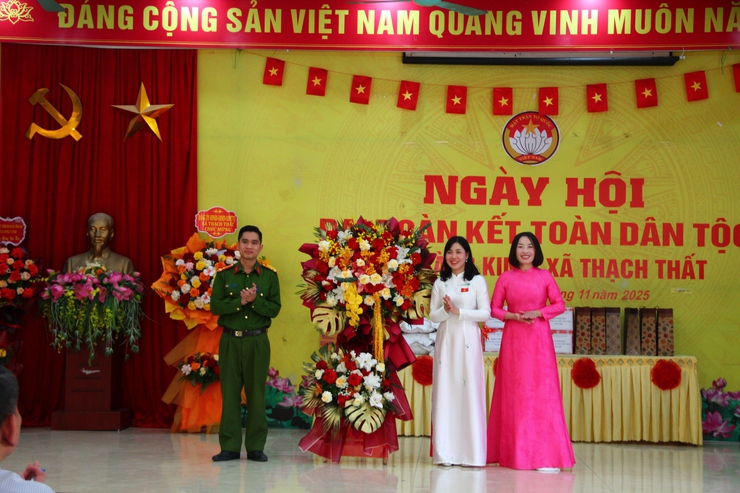 Không khí đoàn kết, ấm áp tại Ngày hội Đại đoàn kết thôn Làng Kim 1- Ảnh 3.