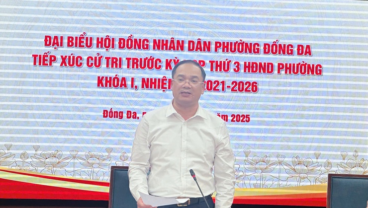 Đại biểu HĐND Phường Đống Đa tiếp xúc cử tri trước kỳ họp cuối năm 2025- Ảnh 7.