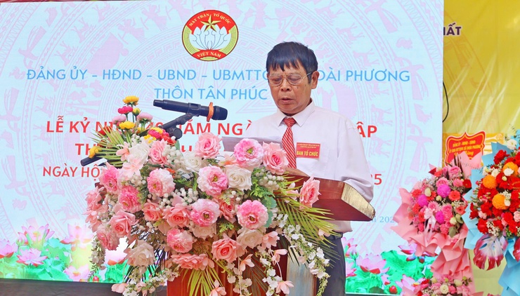 Thôn Tân Phúc kỷ niệm 40 năm thành lập

- Ảnh 9.