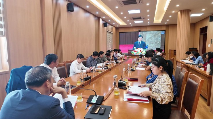 Đảng ủy xã An Khánh tiếp sóng Hội nghị học tập, nghiên cứu, triển khai thực hiện Nghị quyết Đại hội đại biểu Đảng bộ Thành phố lần thứ XVIII- Ảnh 4.