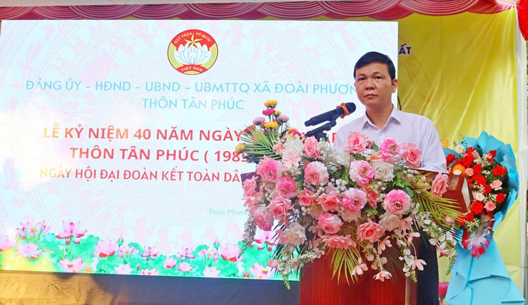 Thôn Tân Phúc kỷ niệm 40 năm thành lập

- Ảnh 3.