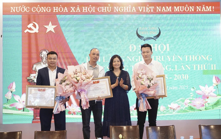 Đại hội Hội làng nghề truyền thống lược sừng Thụy Ứng, nhiệm kỳ 2025 – 2030- Ảnh 10.