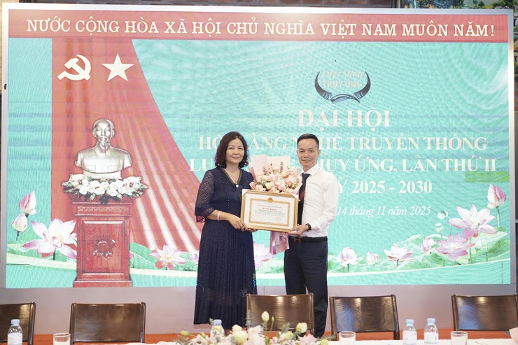 Đại hội Hội làng nghề truyền thống lược sừng Thụy Ứng, nhiệm kỳ 2025 – 2030- Ảnh 8.
