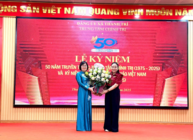 Trung tâm Chính trị xã Thanh Trì: 50 Năm Một Hành Trình – Lan Tỏa Tri Thức, Bồi Dưỡng Niềm Tin- Ảnh 3.