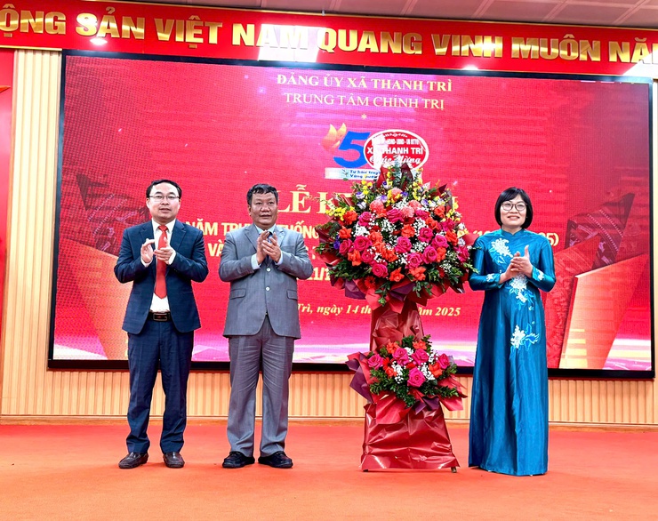 Trung tâm Chính trị xã Thanh Trì: 50 Năm Một Hành Trình – Lan Tỏa Tri Thức, Bồi Dưỡng Niềm Tin- Ảnh 4.