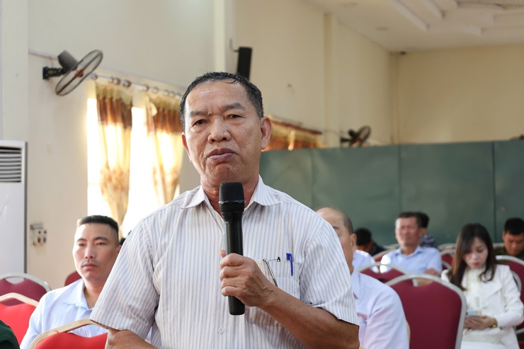 Hội nghị “Công an lắng nghe ý kiến Nhân dân, đánh giá tình hình an ninh trật tự và góp ý trách nhiệm Cảnh sát khu vực trong công tác đảm bảo ANTT tại cơ sở năm 2025- Ảnh 4.