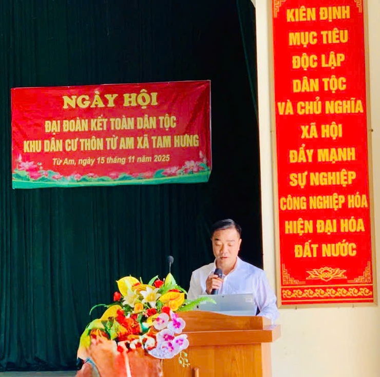 Khu dân cư Từ Am tưng bừng Ngày hội Đại đoàn kết toàn dân tộc năm 2025- Ảnh 4.