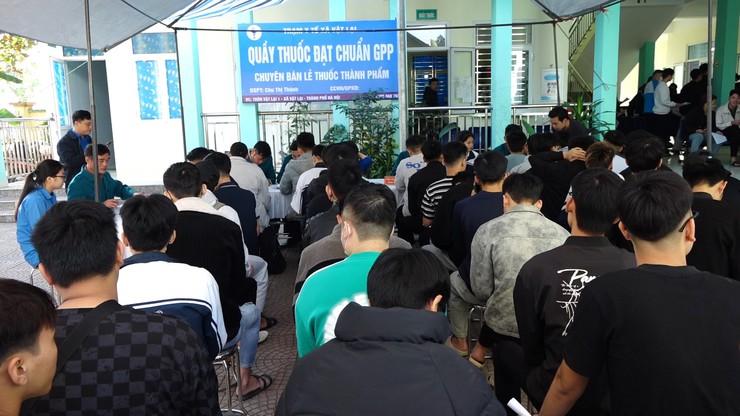 Xã Vật Lại tổ chức khám sơ tuyển sức khỏe nghĩa vụ quân sự năm 2026- Ảnh 2.