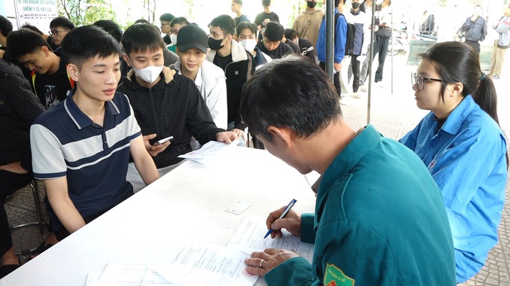 Xã Vật Lại tổ chức khám sơ tuyển sức khỏe nghĩa vụ quân sự năm 2026- Ảnh 3.