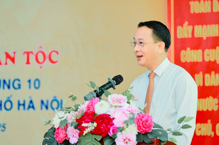 Trưởng ban Nội chính Thành ủy Trần Đình Cảnh dự Ngày hội Đại đoàn kết toàn dân tộc khu dân cư Thanh Xuân Trung 10- Ảnh 7.