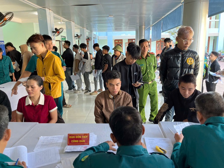 Xã Vật Lại tổ chức khám sơ tuyển sức khỏe nghĩa vụ quân sự năm 2026- Ảnh 4.