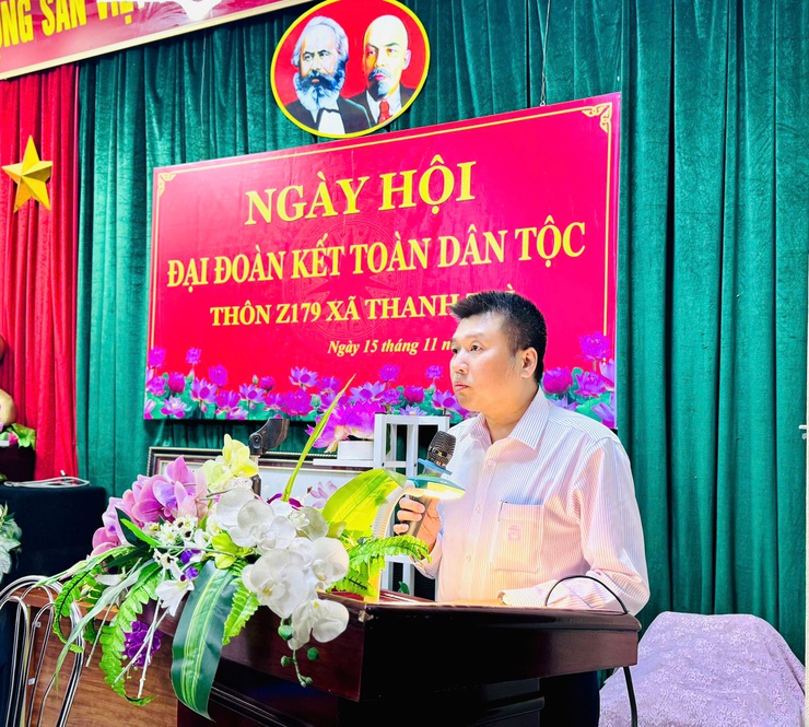Thôn Z179, xã Thanh Trì: Lan tỏa tinh thần đoàn kết trong Ngày hội Đại đoàn kết toàn dân tộc 2025- Ảnh 2.