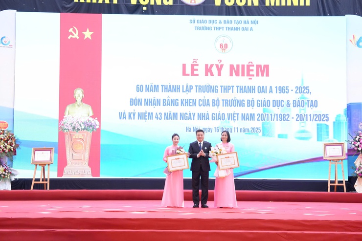 Trường THPT Thanh Oai A: 60 năm tự hào truyền thống – Vững bước tương lai- Ảnh 9.