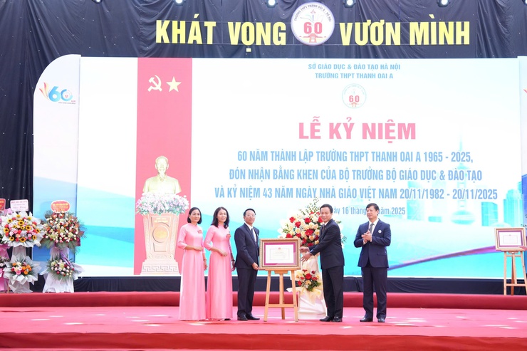 Trường THPT Thanh Oai A: 60 năm tự hào truyền thống – Vững bước tương lai- Ảnh 8.
