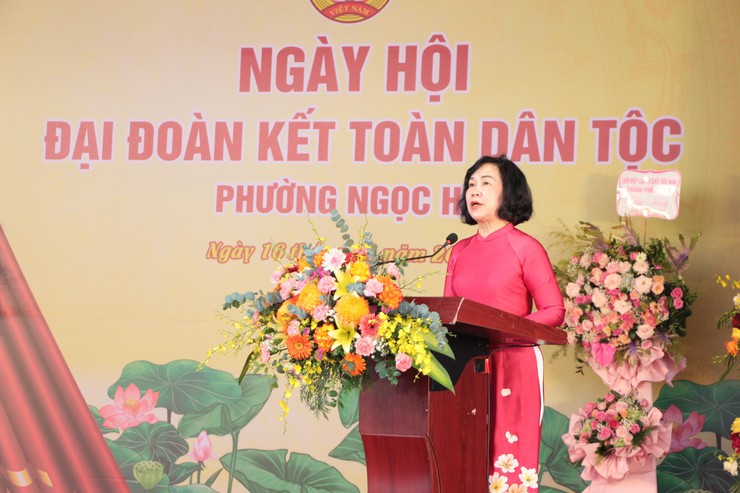 Ngọc Hà rộn ràng Ngày hội Đại đoàn kết: Lan tỏa sức mạnh 95 năm truyền thống MTTQ Việt Nam- Ảnh 14.